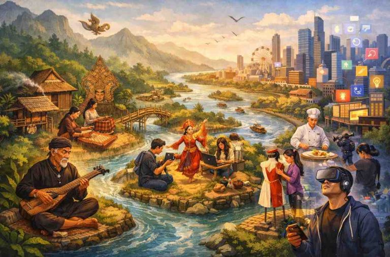 Dari Sungapan ke Muara: Reinterpretasi Tradisi dalam Industri Kreatif