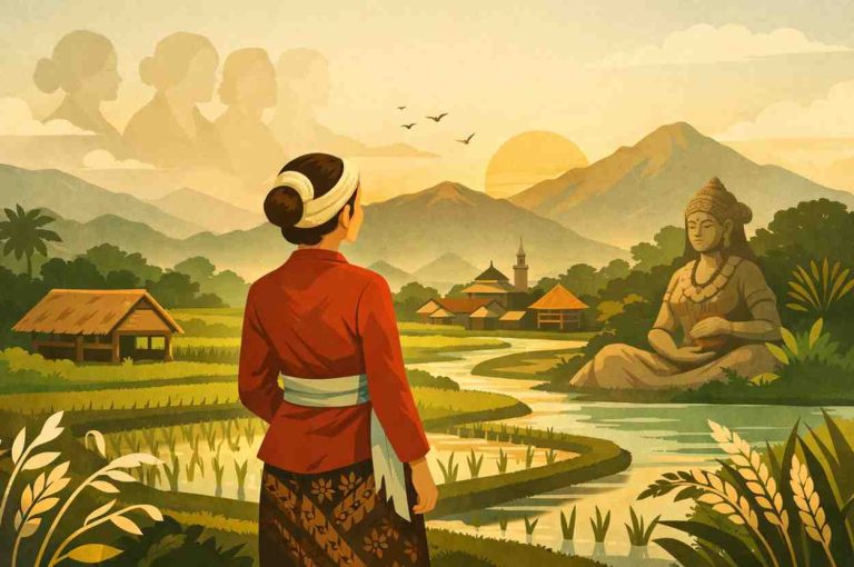 Mitos Karawang Dipegang Perempuan