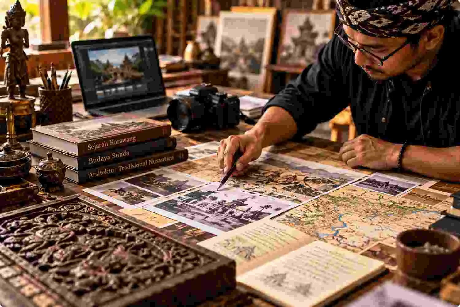 Heritage Research in a Sunlit Studio-45kb
